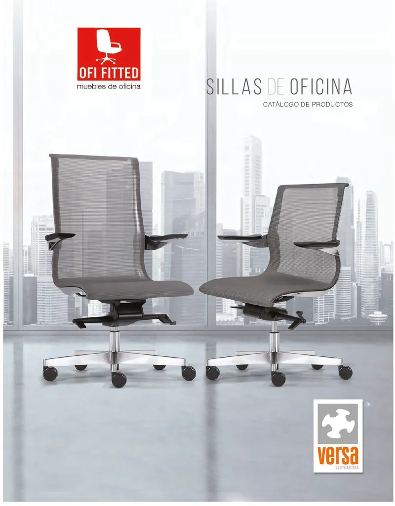 Portada de Sillas de oficina · Versa