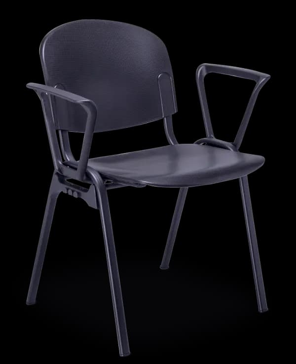Silla de Visita Italiana en Polipropileno RE-1068