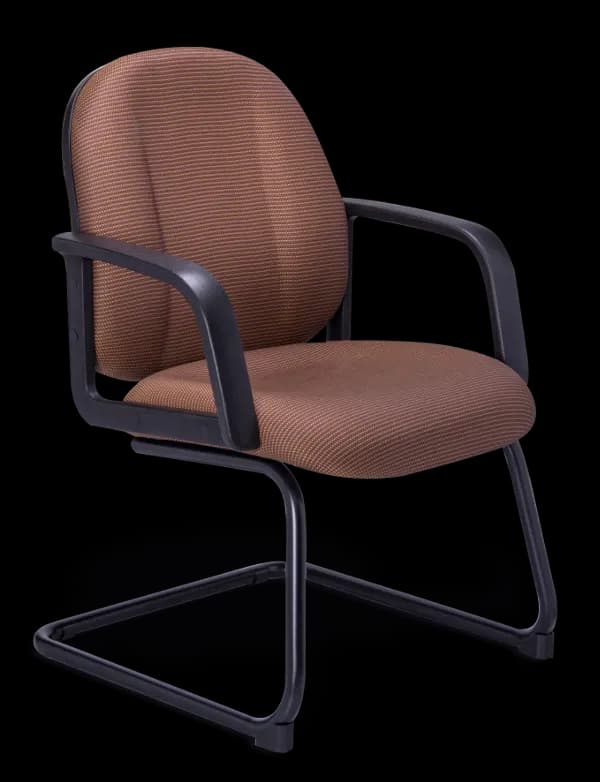 Silla Ejecutiva Visita Tapizada en Tela RE-1805