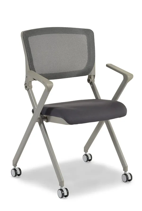 Silla Multifuncional Skip con Rodajas Respaldo Mesh RE-685