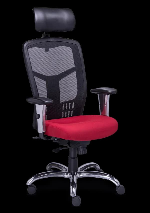 Sillón Ejecutivo Mesh / Tela con Cabecera RE-1960