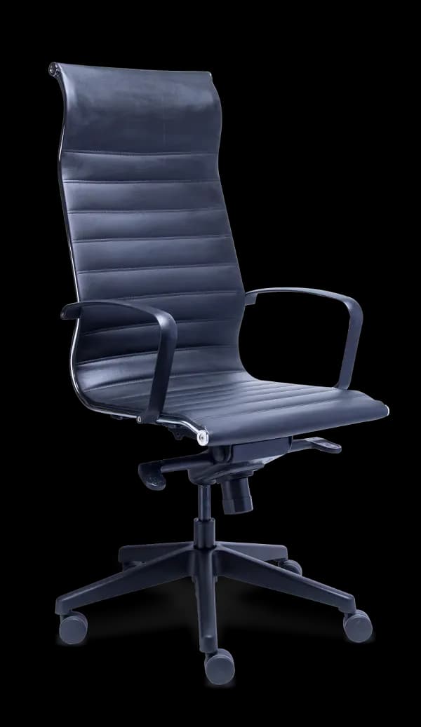 Sillón Retro Alto Tapiz Eco-Leather